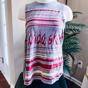 FSU, Florida State open back workout tank